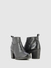 Botins com Fecho em Preto